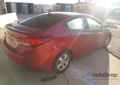 2015 Hyundai Elantra Se из США, поврежденный, VIN 5NPDH4AEXFH643978